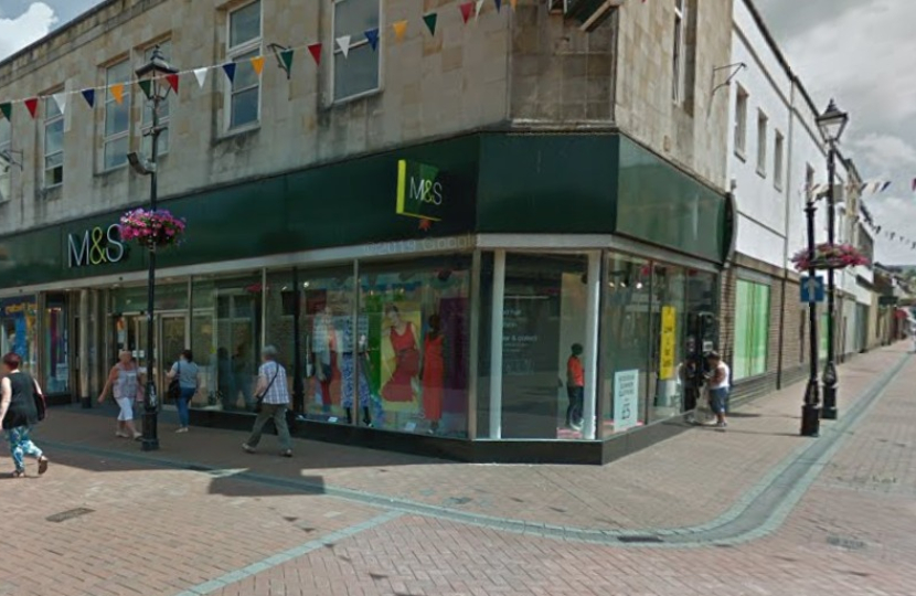 M&S store Neath. Photo via Google